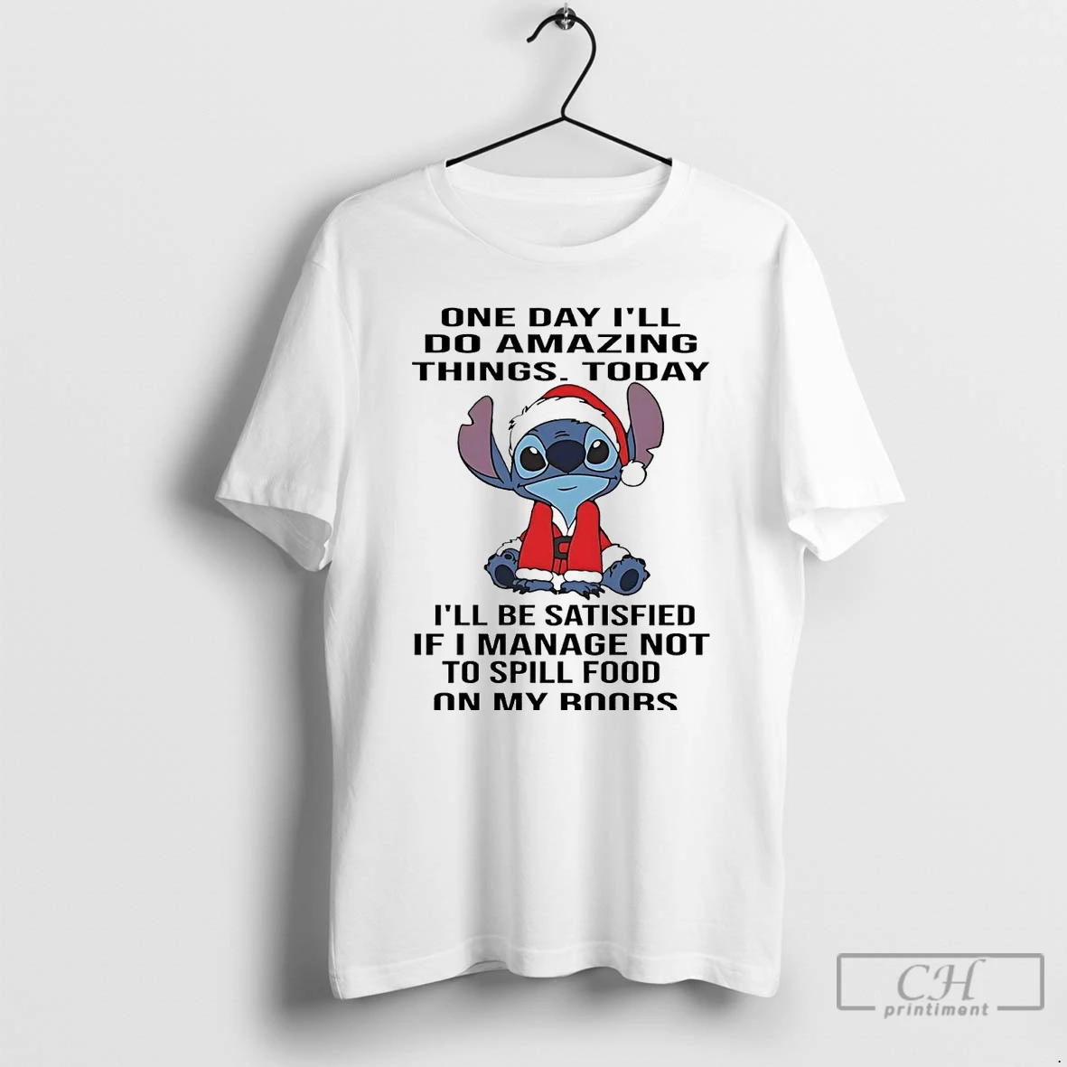 Classic Stitch One Day Ill Do Amazing Things Today Ill Be Satisfied Christmas T Shirts Hoodie