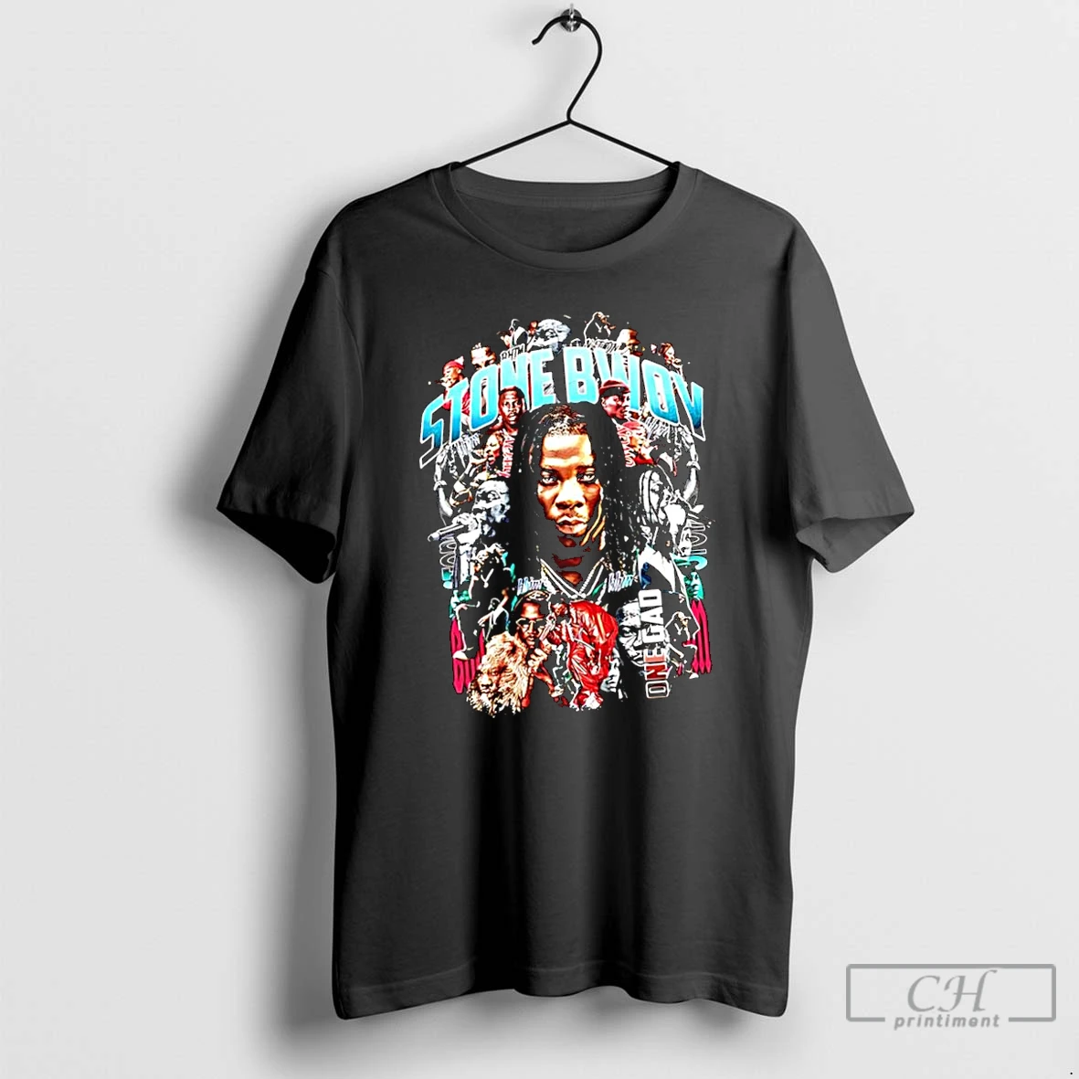 Classic Stone Bwoy King Von Rapper One Gad T Shirts Hoodie