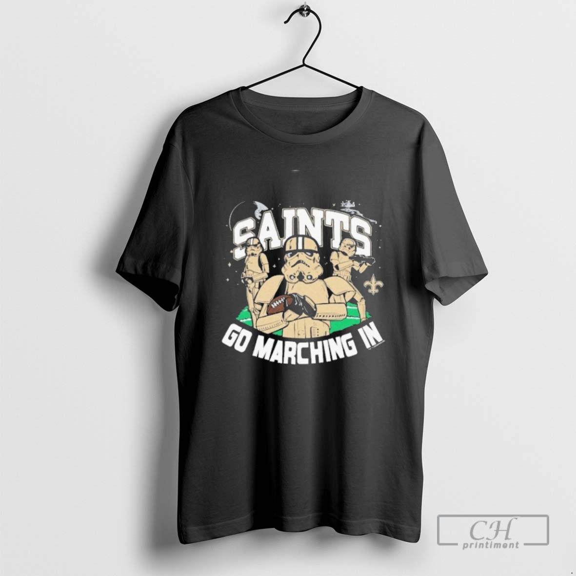 Classic Stormtroopers New Orleans Saints Go Marching In Star Wars X Nfl Shirt Sweater Hoodie