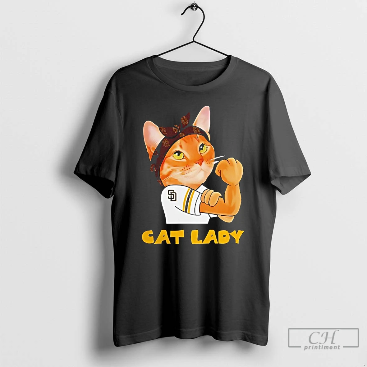 Classic Strong Cat Lady San Diego Padres T Shirts Hoodie
