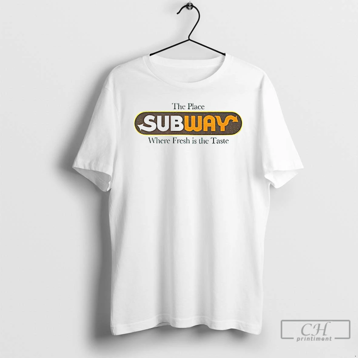 Classic Subway The Place Where Fresh Is The Taste Retro T Shirts Hoodie