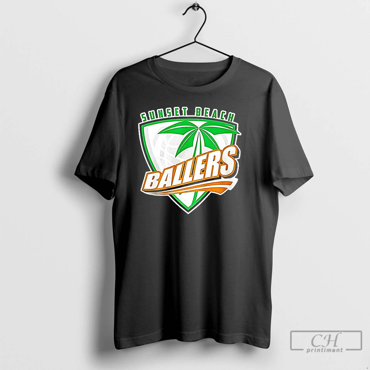 Classic Sunset Beach Ballers Logo T Shirts Hoodie