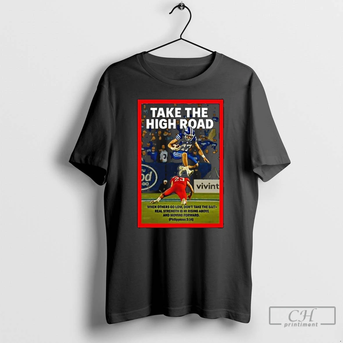 Classic Take The High Road Philippians 3 14 Long Sleve T Shirts Hoodie