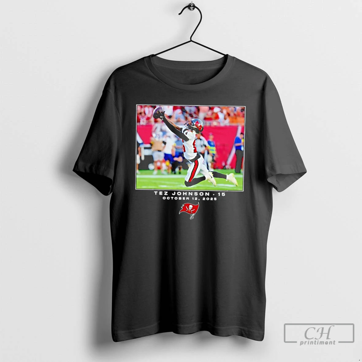 Classic Tampa Bay Buccaneers Tez Johnson 2025 Nfl Flash Features Week 6 T Shirts Hoodie