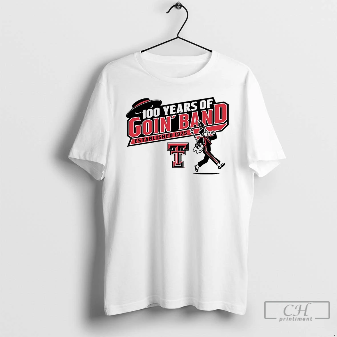 Classic Texas Tech Red Raiders 100 Years Of Goin Band T Shirts Hoodie