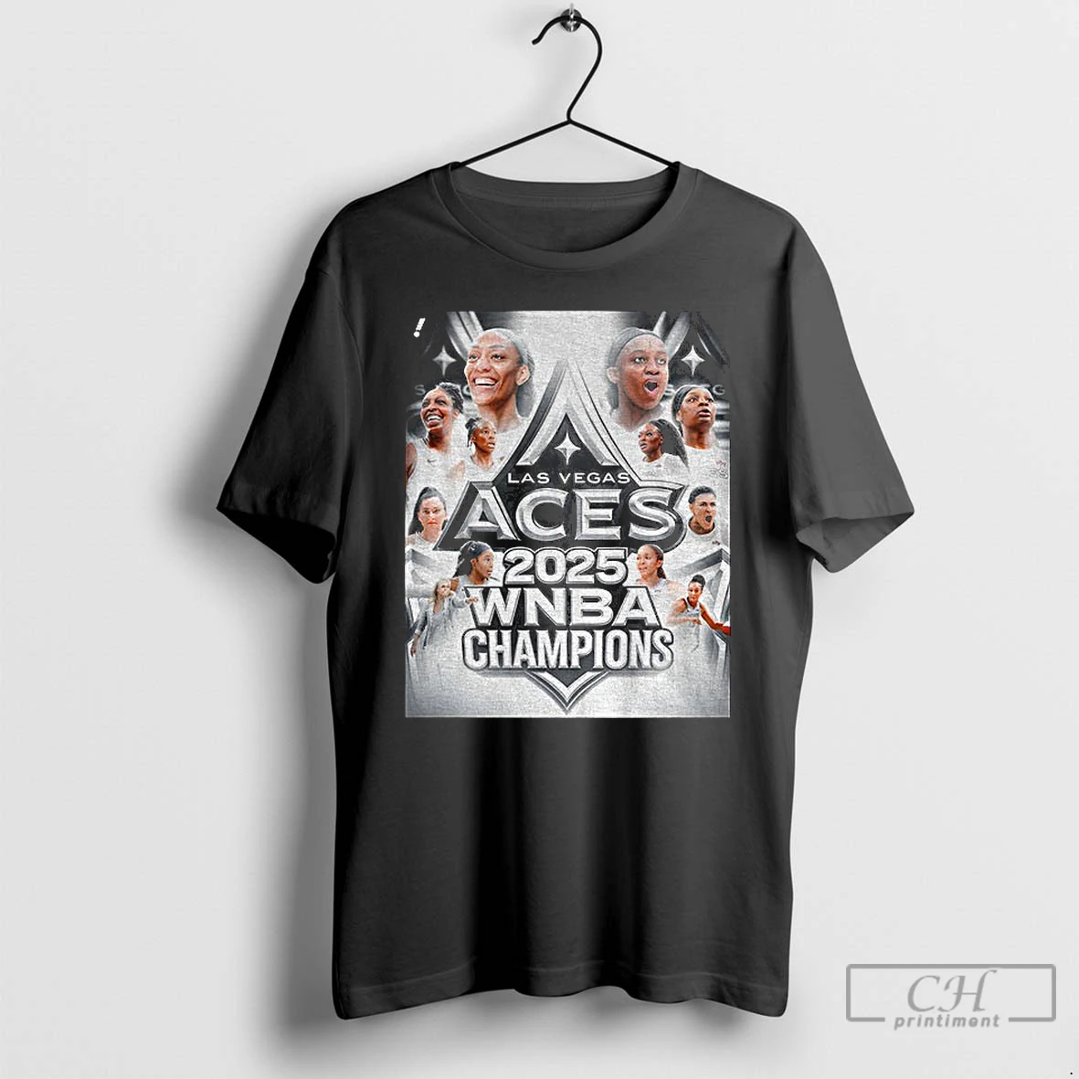 Classic The Aces Sweep The Mercury Third Wnba Title In Four Seasons Finals Champions T Shirts Hoodie