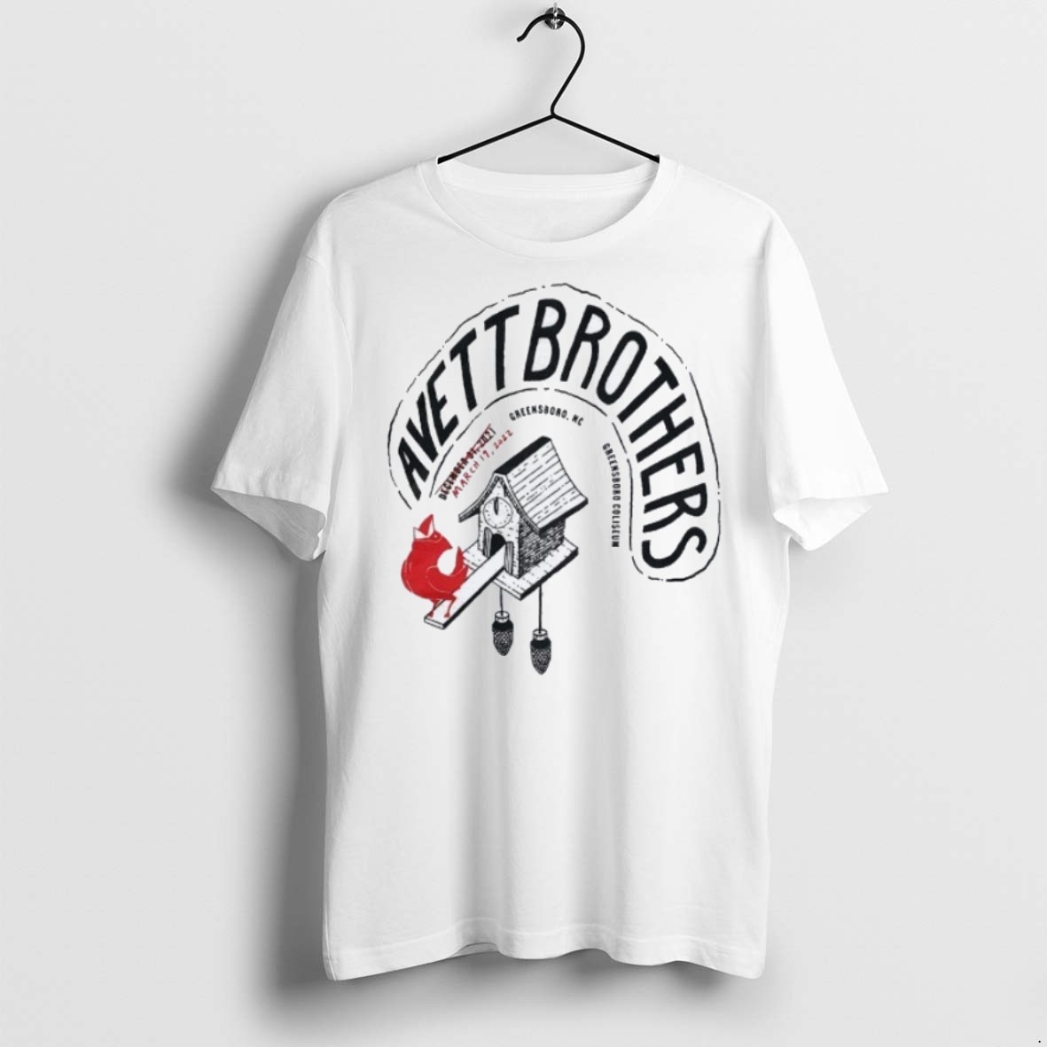 Classic The Avett Brothers Greensboro Nc Coliseum Nye 2021 2022 Event T Shirts