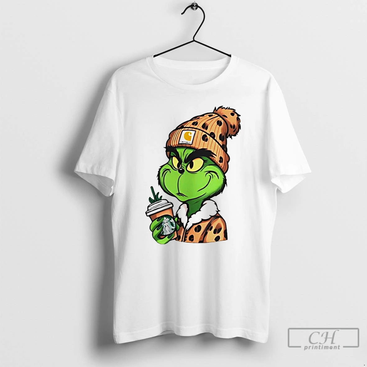 Classic The Grinch Christmas White T Shirts Hoodie