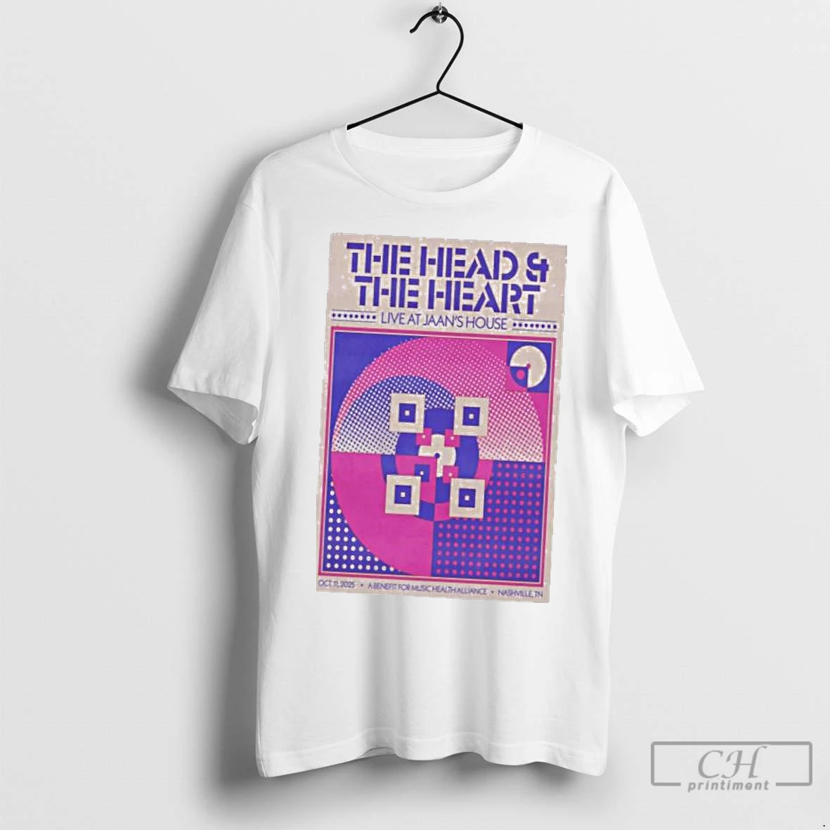 Classic The Head And The Heart Nashville Tn 2025 T Shirt
