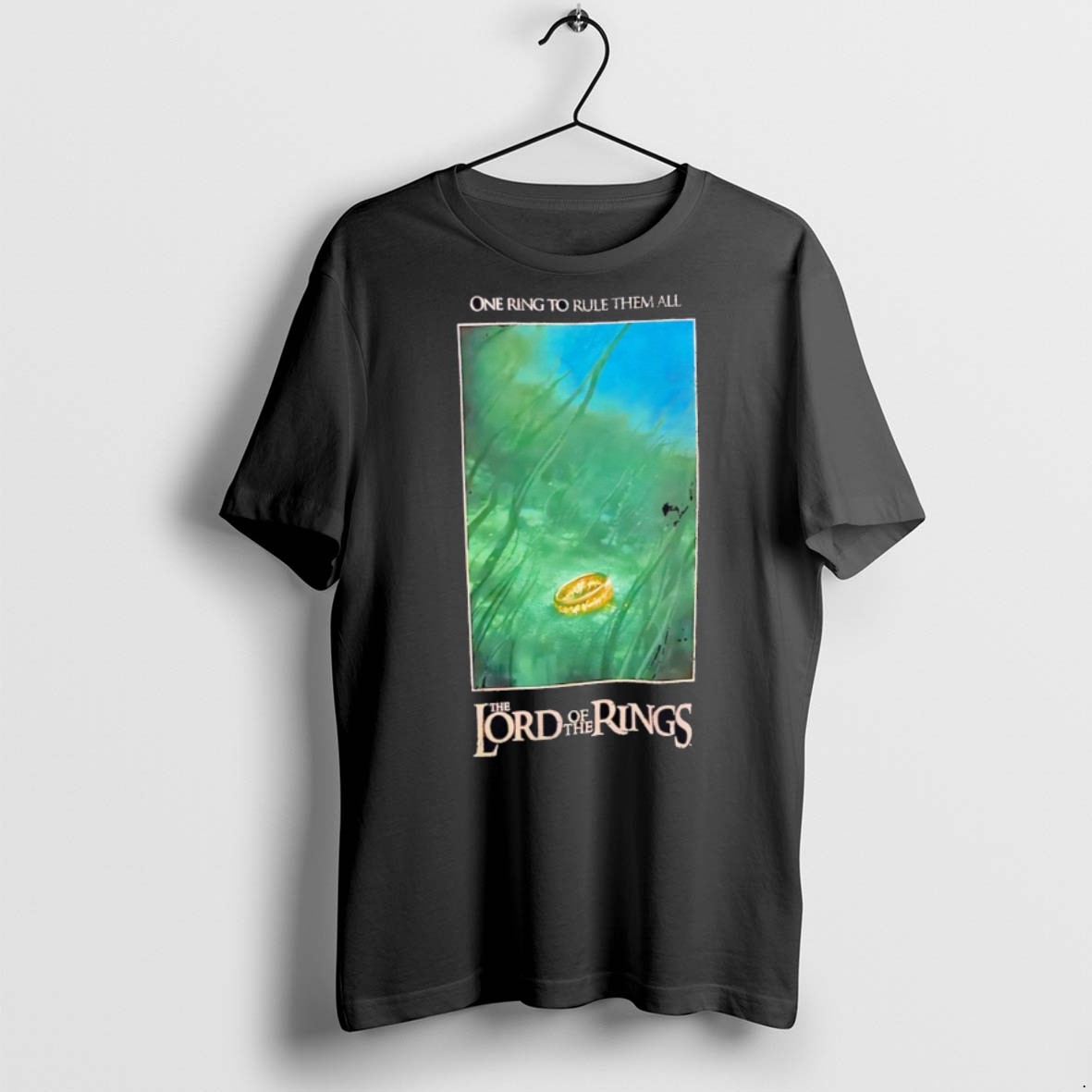Classic The Lord Of The Rings One Ring Underwater Portrait T Shirts