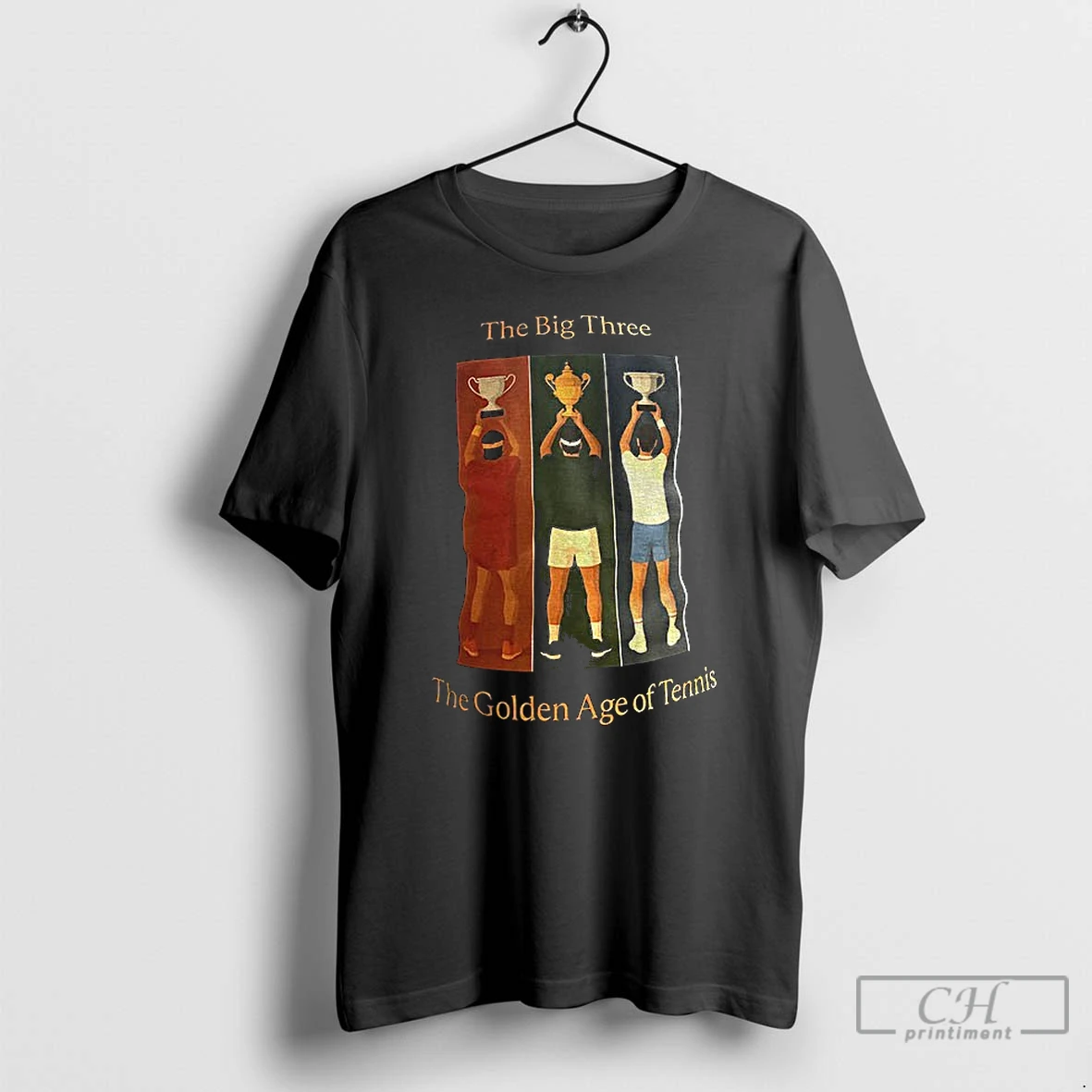 Classic The Big Three The Golden Age Of Tennis Tennis Legends T Shirts Hoodie