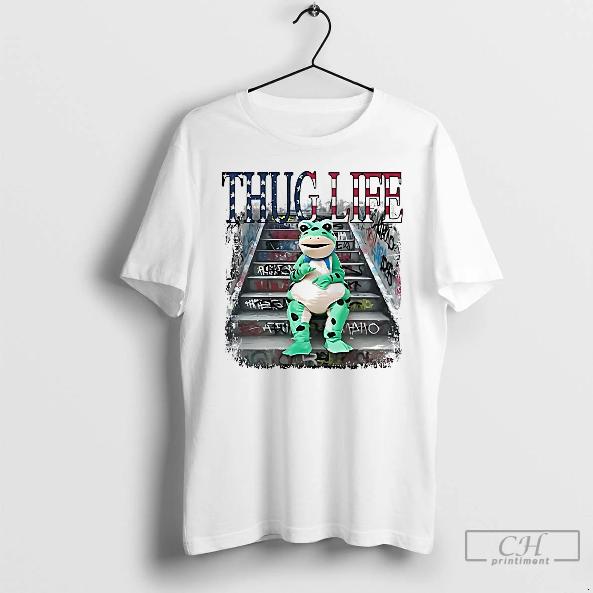 Classic Thug Life Portland Frog Protest T Shirts Hoodie