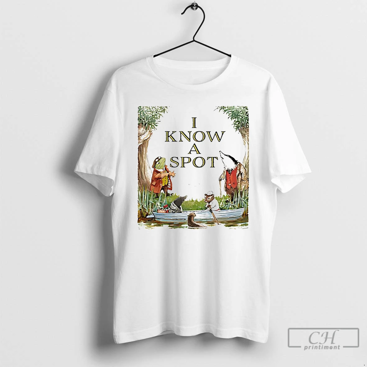 Classic Toad I Know A Spot T Shirts Hoodie
