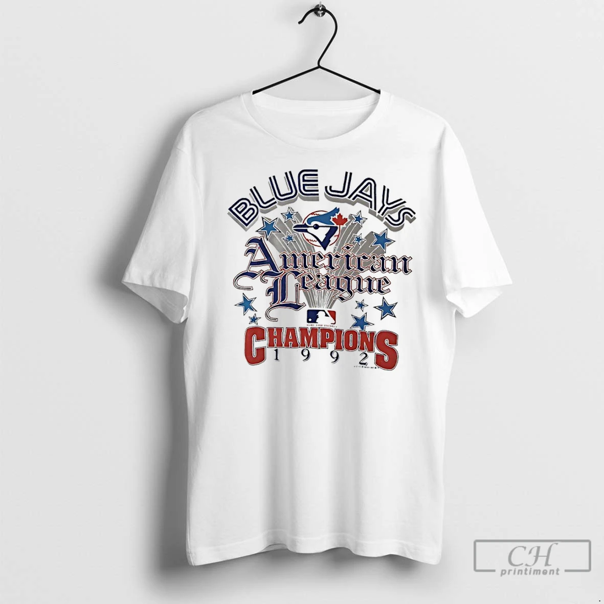 Classic Toronto Blue Jays 1992 American League Champions T Shirt