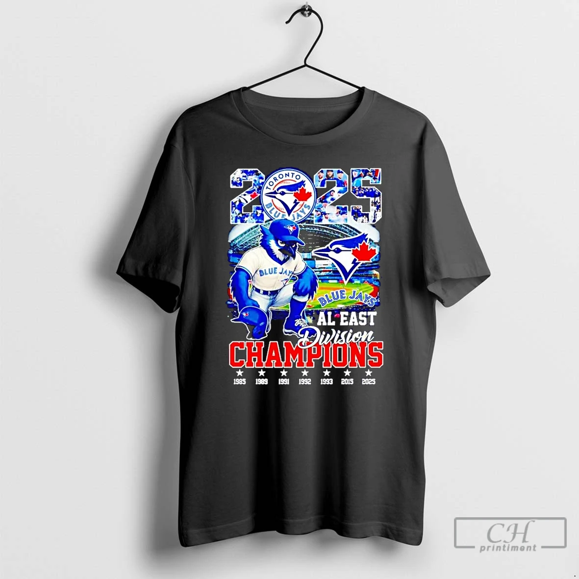 Classic Toronto Blue Jays Al East Division Champions 2025 T Shirts Hoodie
