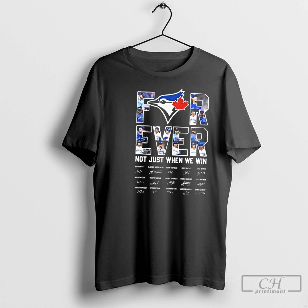 Classic Toronto Blue Jays Forever Not Just When We Win Signatures 2025 T Shirts Hoodie