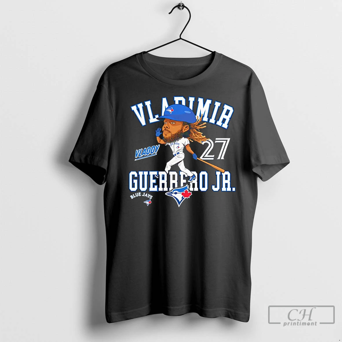 Classic Toronto Blue Jays Vladimir Guerrero Jr Vladdy Caricature T Shirt
