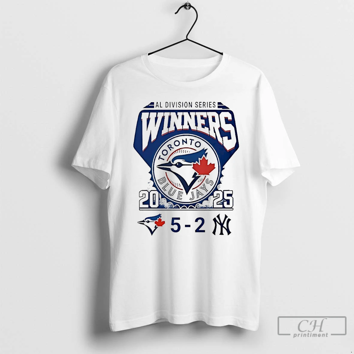 Classic Tortonto Blue Jays Win 5 2 New York Yankees 2025 Al Division Series Winners T Shirts Hoodie