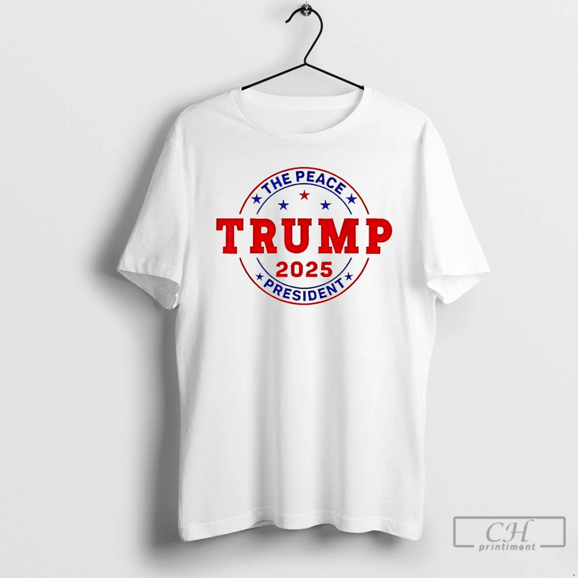 Classic Trump The Peace President 2025 T Shirts Hoodie