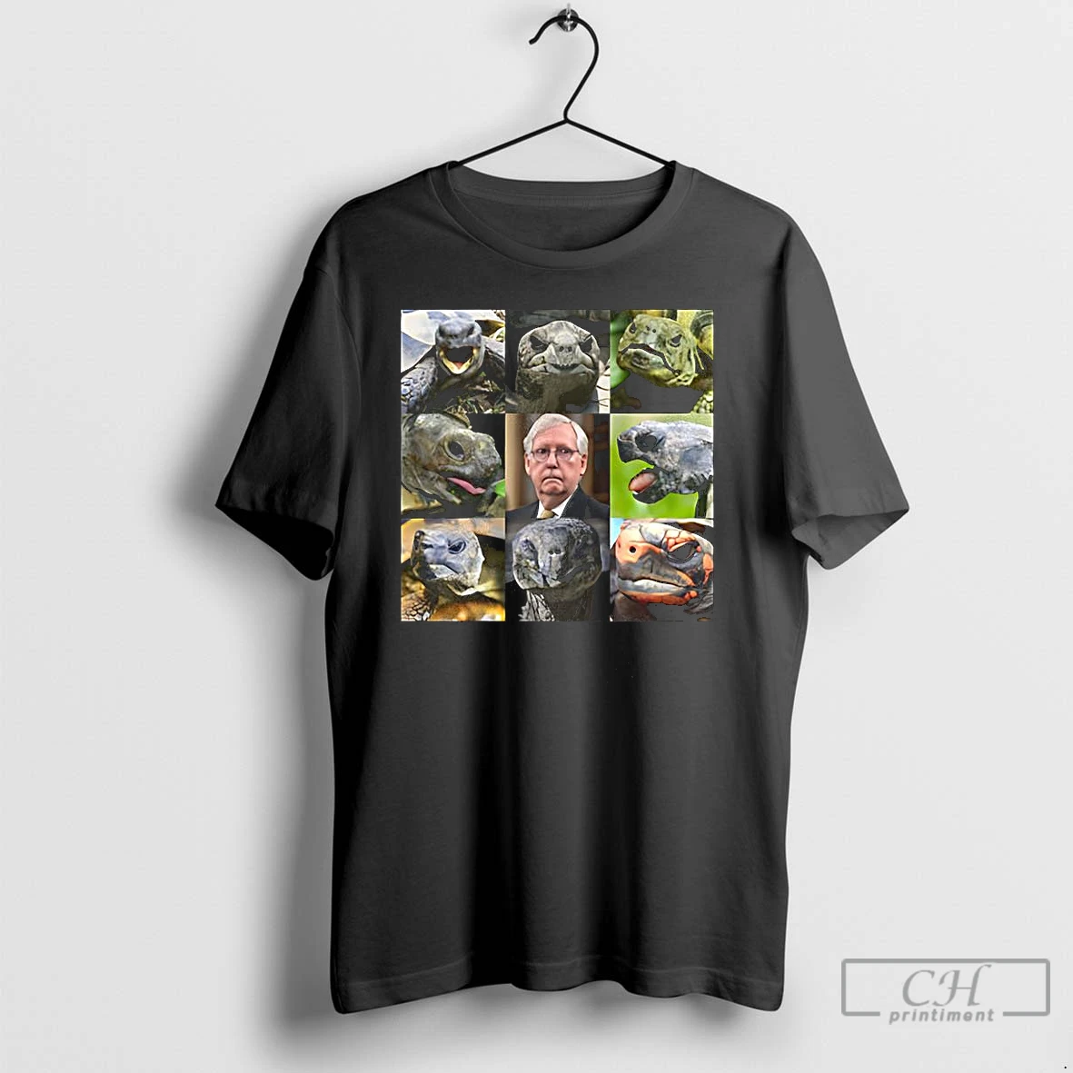 Classic Turtles And Mitch Mcconnell Satirical T Shirts Hoodie