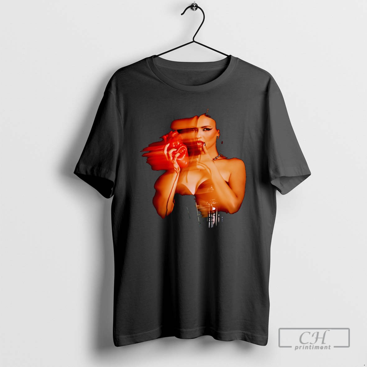 Classic Victoria Justice Love Zombie Glitch T Shirts