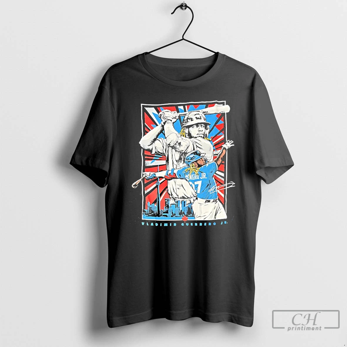 Classic Vladimir Guerrero Jr Toronto Blue Jays Player Signature T Shirts Hoodie