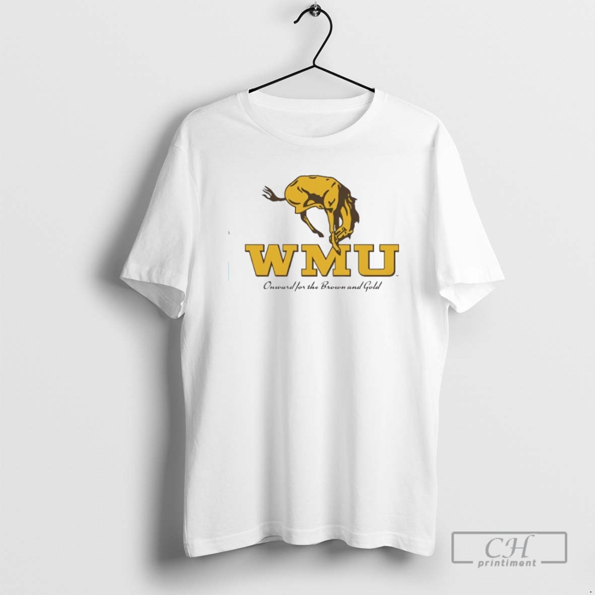 Classic Western Michigan Broncos Wmu Onward For The Brown And Gold Shirt Sweater Hoodie