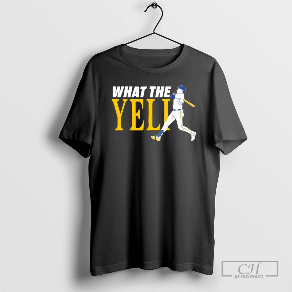 Classic What The Yeli Christian Yelich Milwaukee Brewers Baseball Shirt Sweater Hoodie