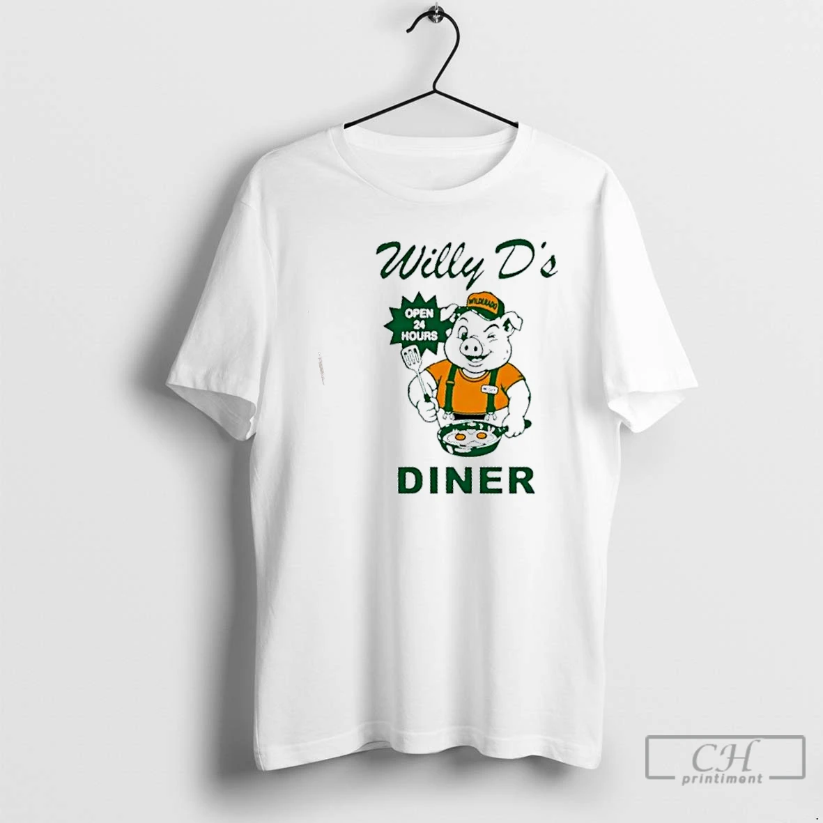 Classic Wilderado Willy Ds Diner Open 24 Hours T Shirts Hoodie
