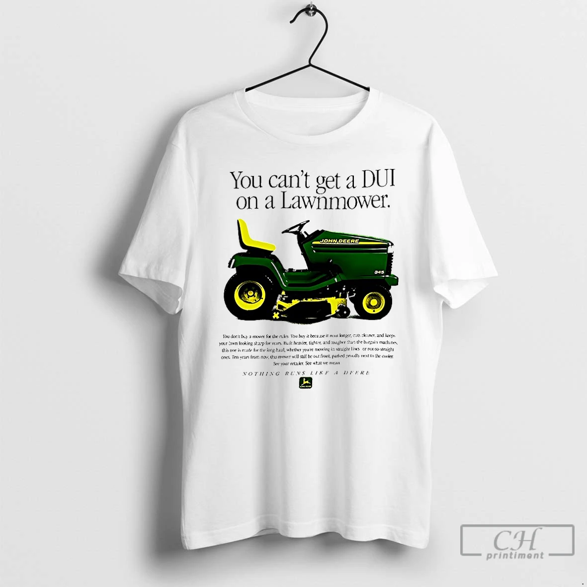 Classic You Cant Get A Dui On A Lawnmower T Shirts Hoodie