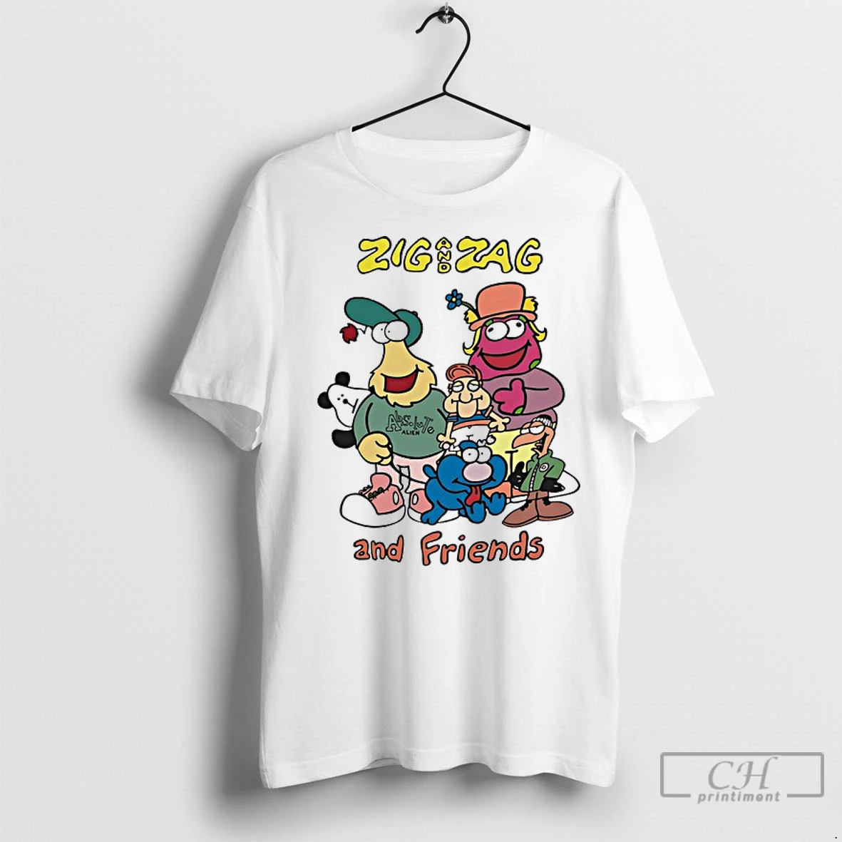 Classic Zig And Zag And Friends T Shirt