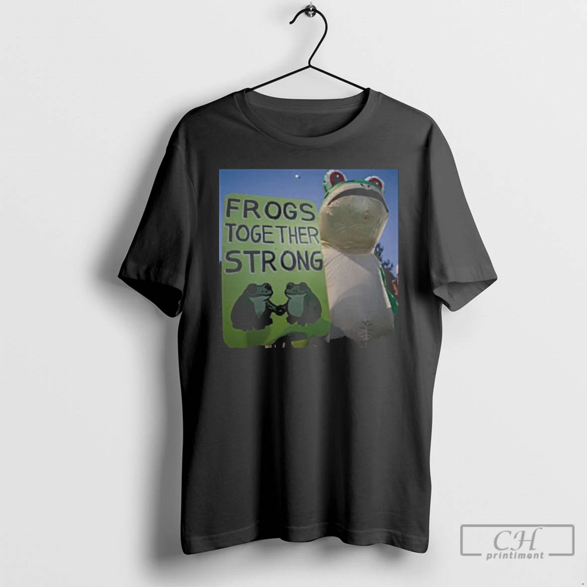 Classic Anti Trump Portland Frog Frogs Together Strong Protest Abolish Ice T Shirts Hoodie