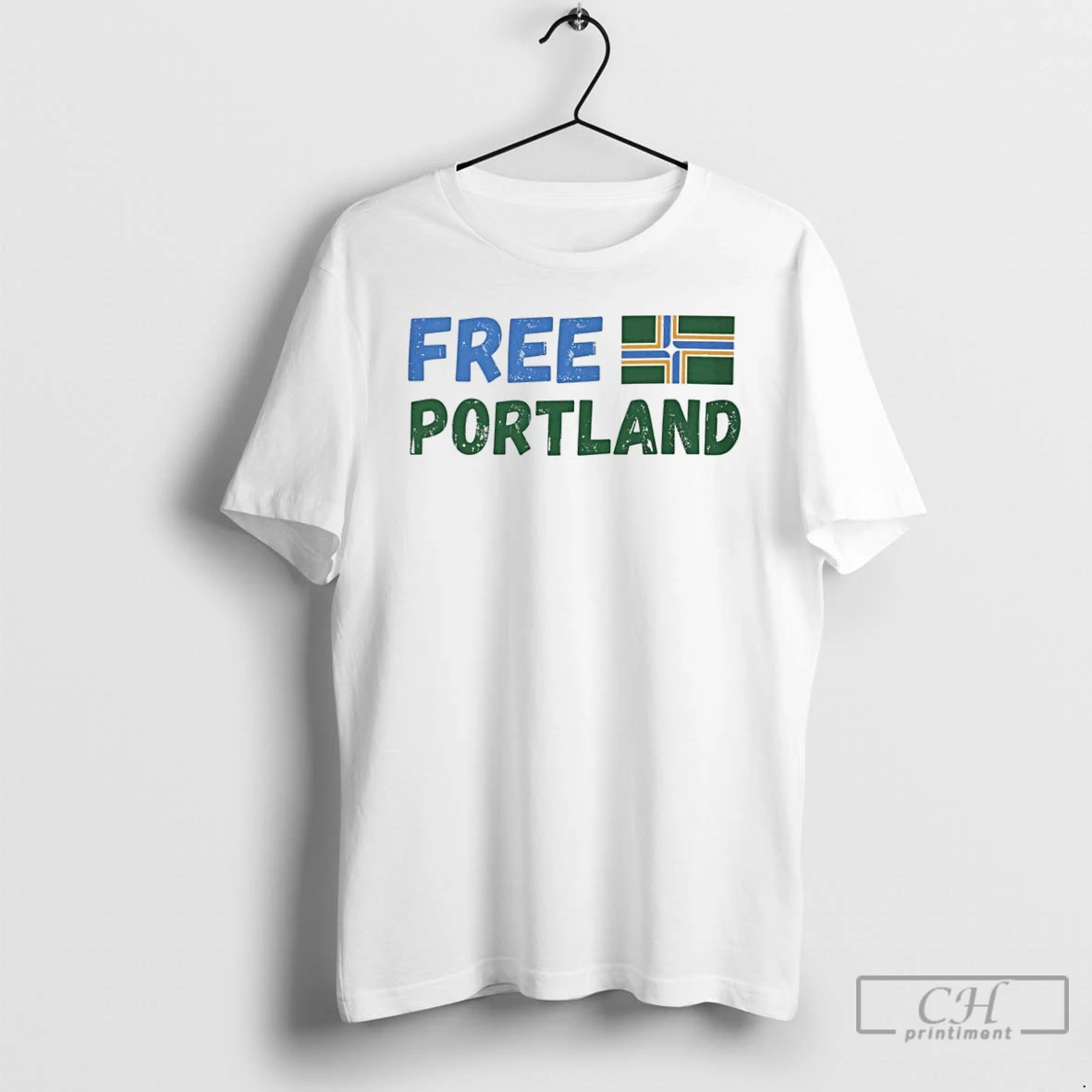 Classic Free Portland Resistance Fight Fascism T Shirts Hoodie