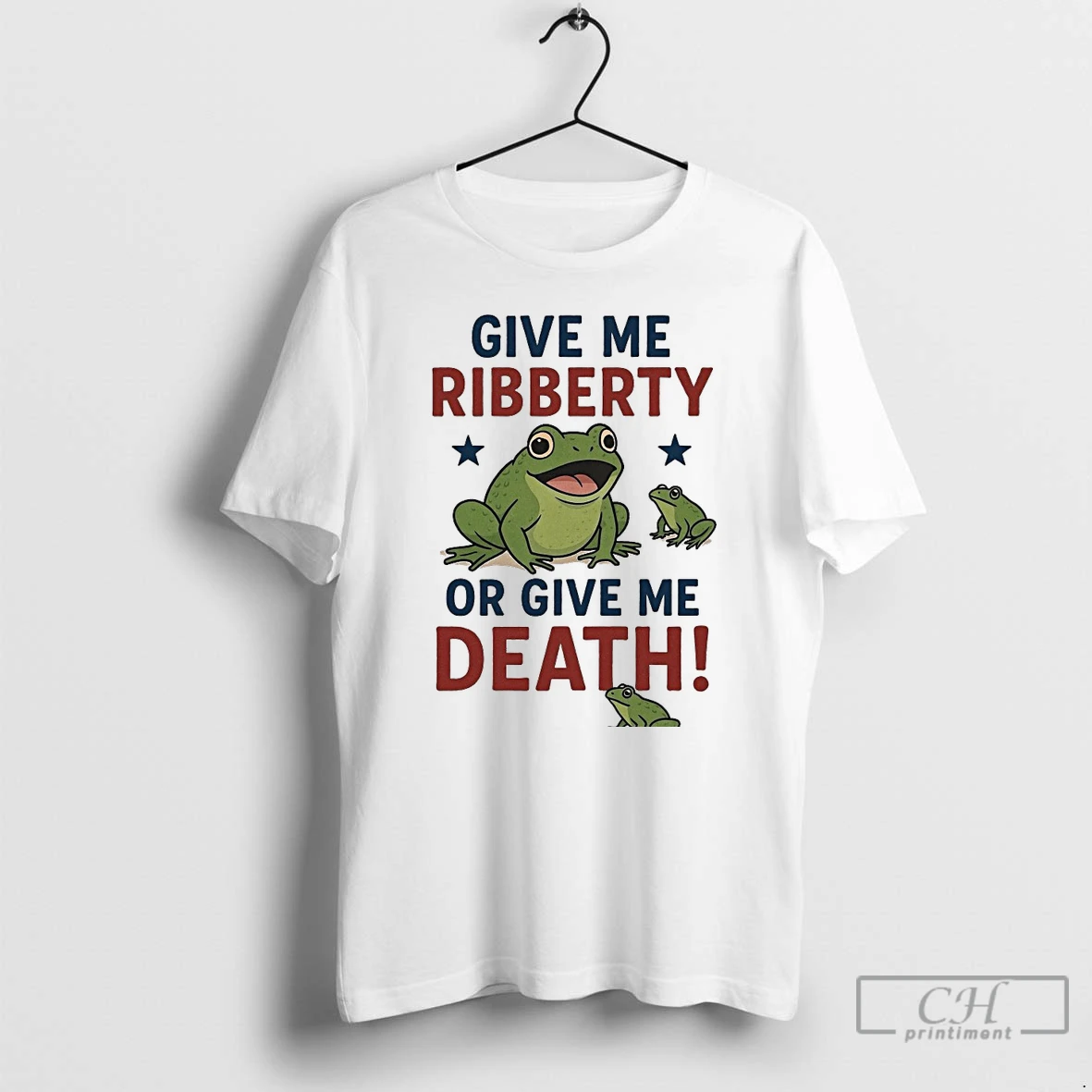 Classic Give Me Ribberty Or Give Me Death Portland Frog Protester T Shirts Hoodie