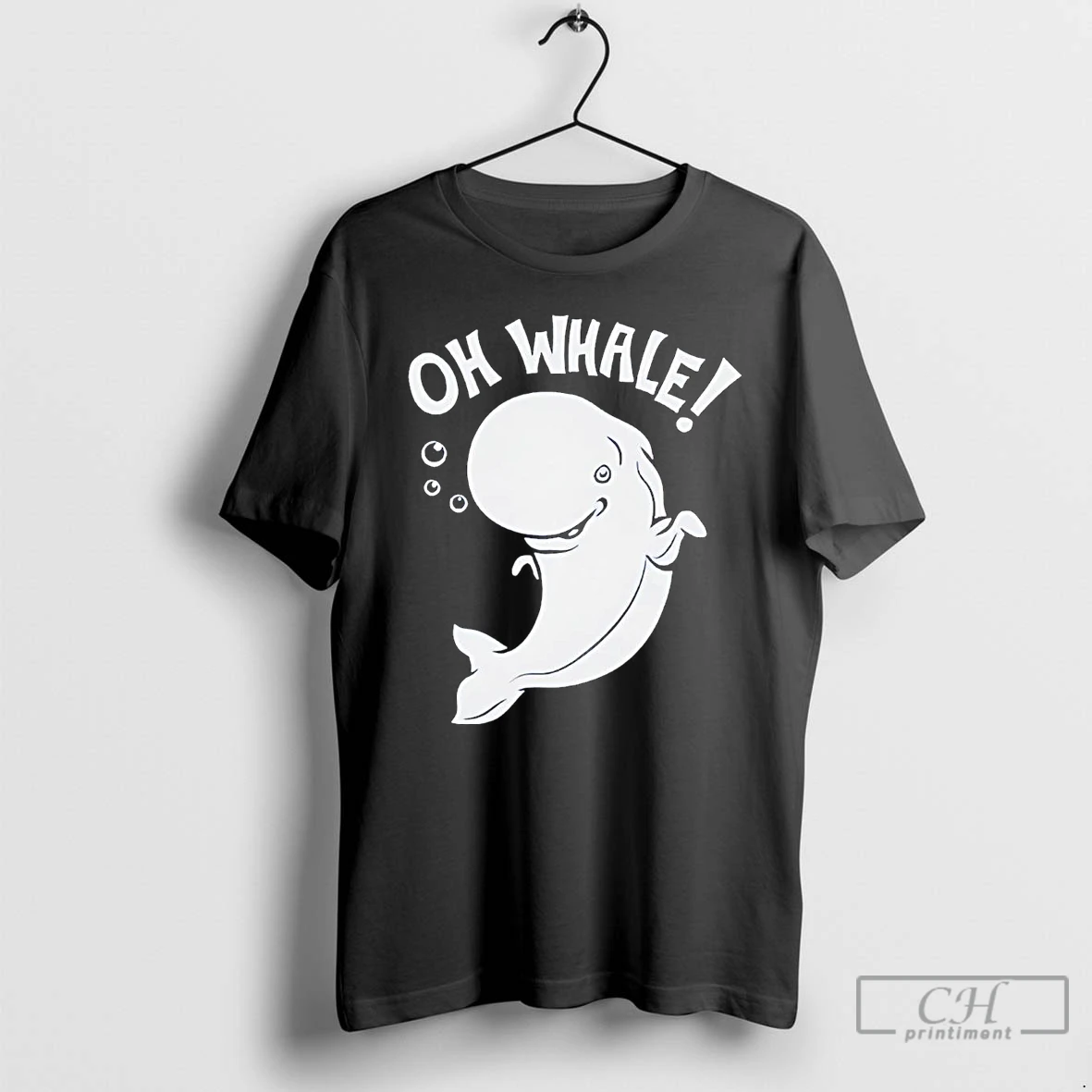 Classic Oh Whale T Shirts Hoodie