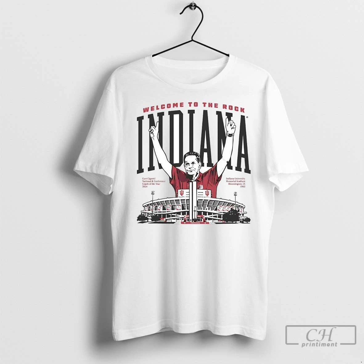 Curt Cignetti Welcome To The Rock Indiana T Shirts