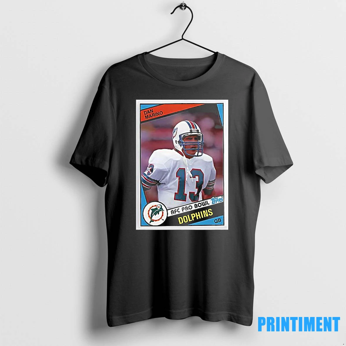 Dan Marino Miami Dolphins Trading Card Afc Pro Bowl Tshirts Sweater Hoodie