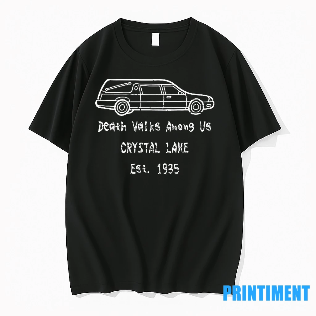 Death Walks Among Us Crystal Lake Est 1935 Tshirts Sweater Hoodie