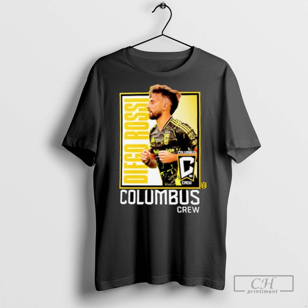 Diego Rossi Columbus Crew Player Program Ornaments T Shirts
