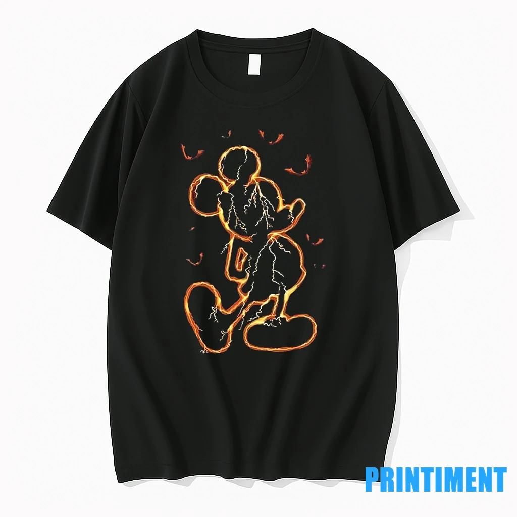 Disney Halloween Mickey Mouse Light Burning Tshirts Sweater Hoodie