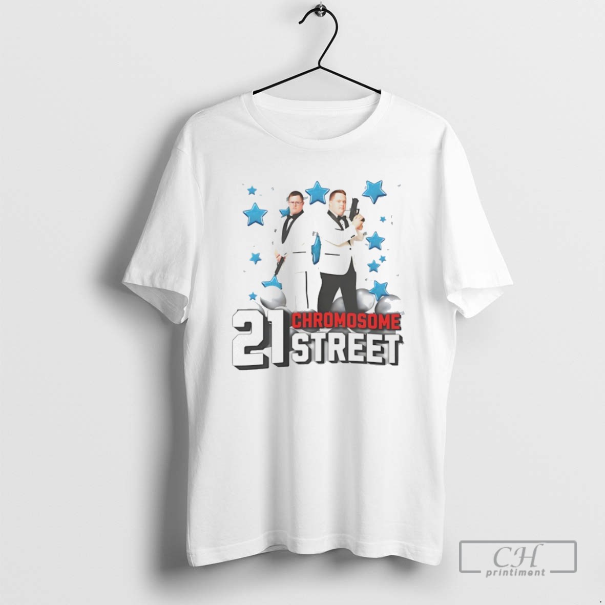 Down Syndrome 21 Chromosome Street T Shirts