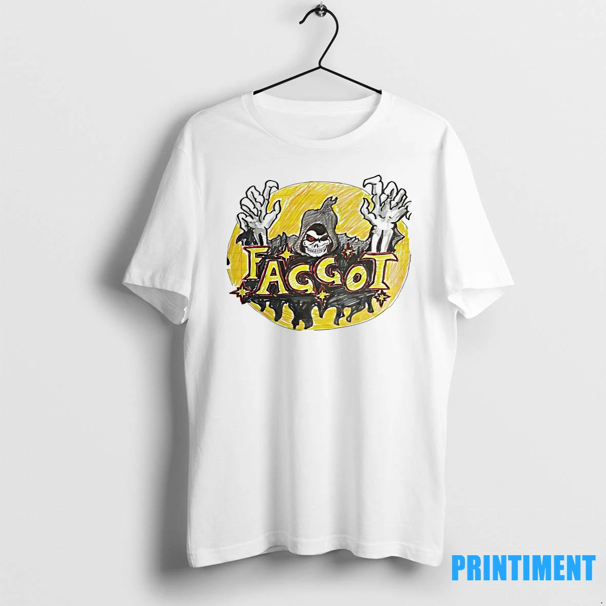 Faggot Grim Reaper Halloween Art Tshirts Sweater Hoodie