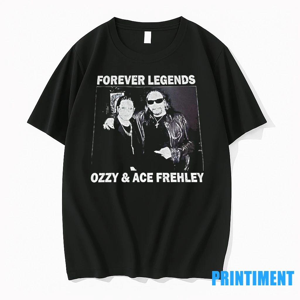 Forever Legends Ozzy Osbourne And Ace Frehley Music Tshirts Sweater Hoodie