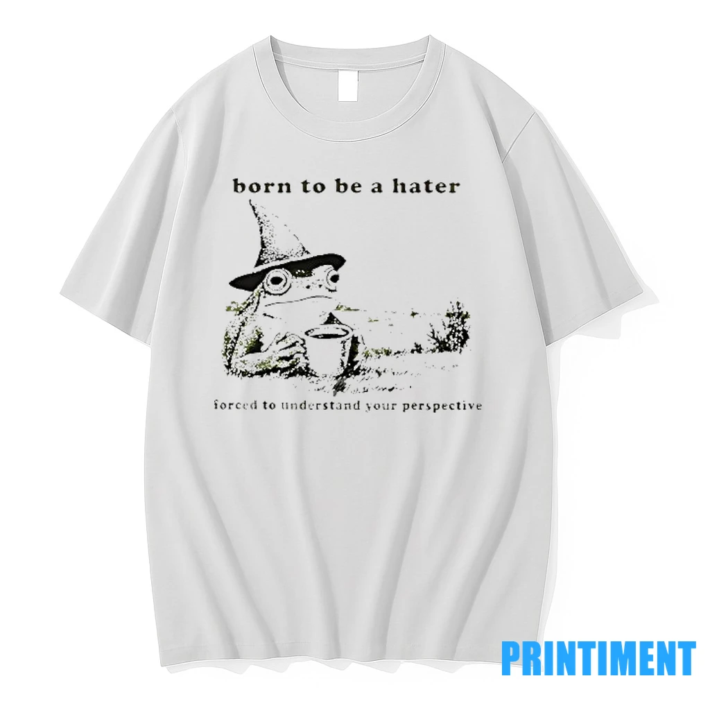 Frog Wizard Born To Be A Hater Forced To Understand Your Perspective Tshirts Sweater Hoodie