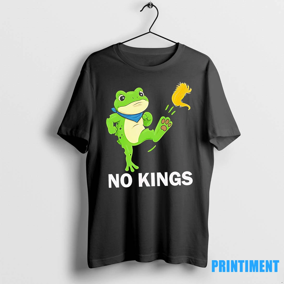 Funny No Kings Portland Frog Protest Resist Tshirts Sweater Hoodie