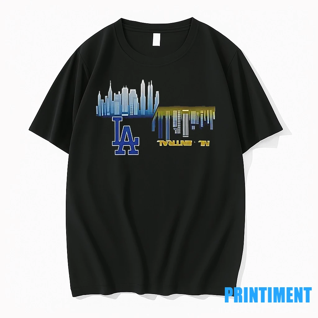 Good Los Angeles Dodgers Vs Milwaukee Brewers Mlb Gameday Schedule Skyline City 2025 Tshirts Sweater Hoodie