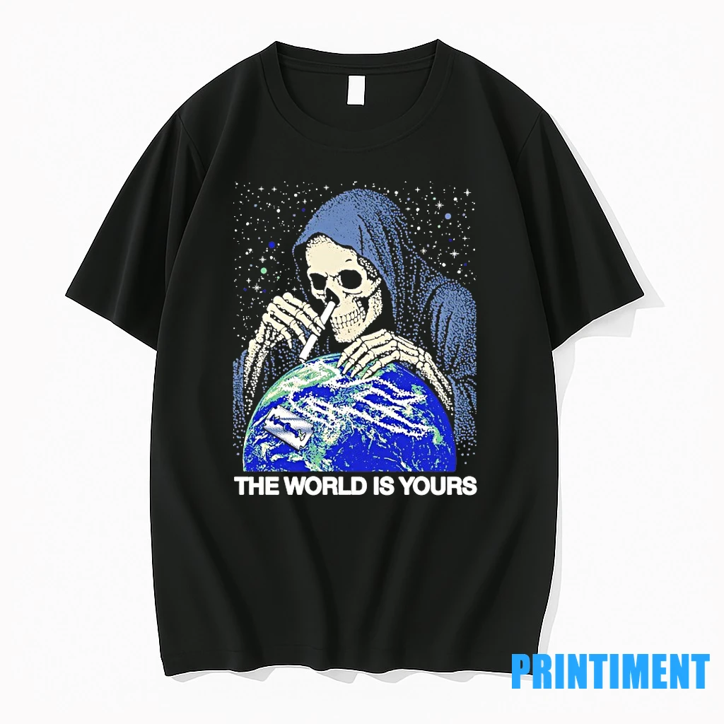 Grim Reaper The World Is Yours Tshirts Sweater Hoodie