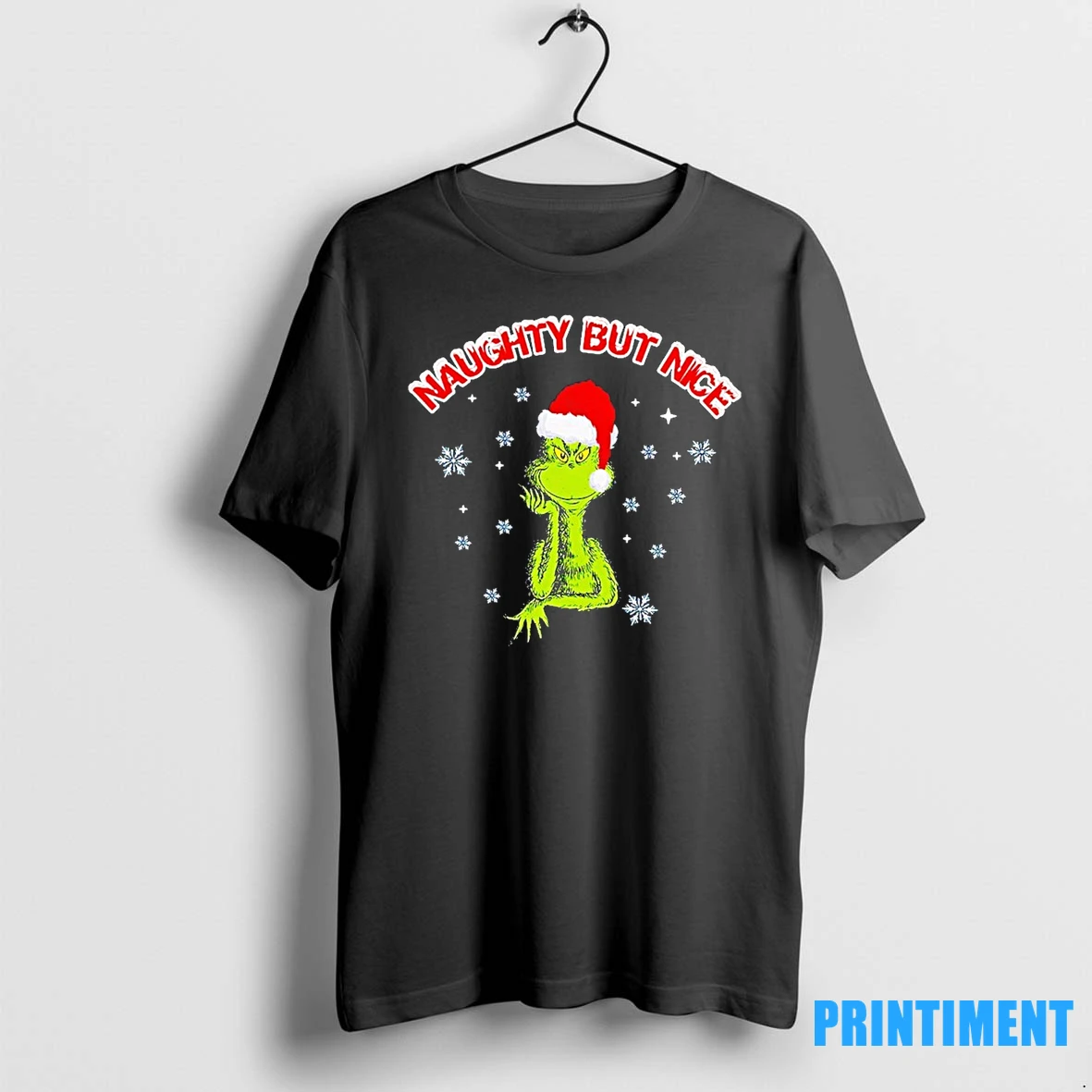 Grinch Naughty But Nice Christmas Tshirts Sweater Hoodie