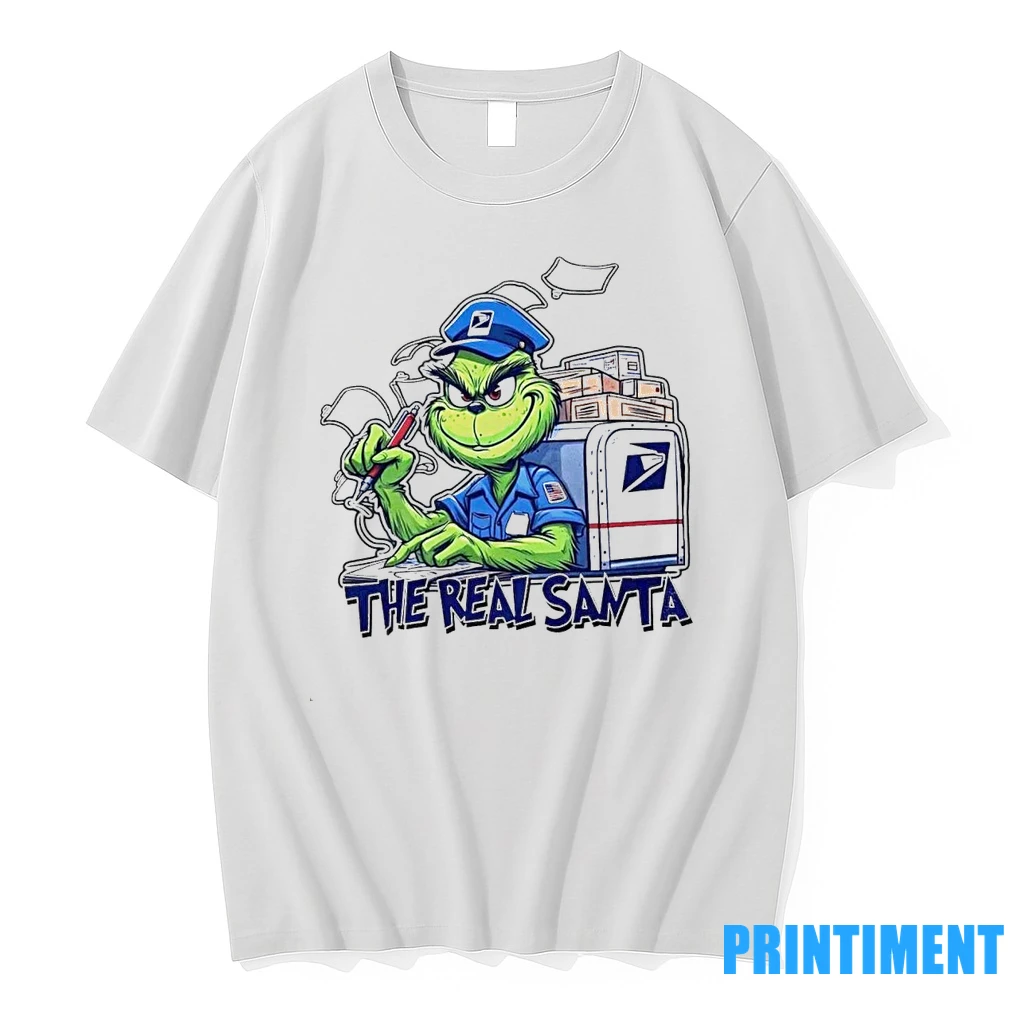 Grinch Usps The Real Santa Tshirts Sweater Hoodie