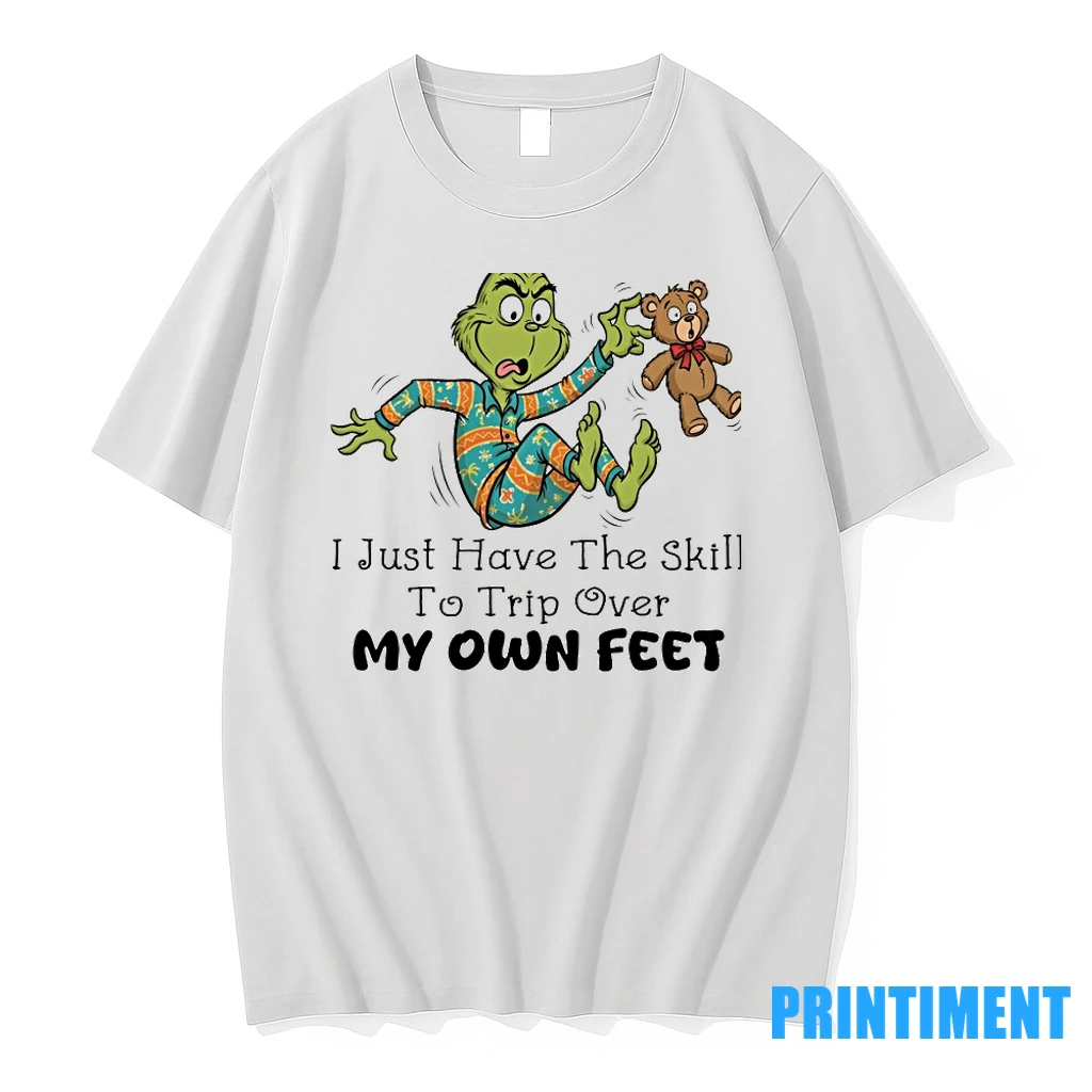 Grinch Bear Im Not Clumsy I Just Have The Skill To Trip Over My Own Feet Christmas Tshirts Sweater Hoodie